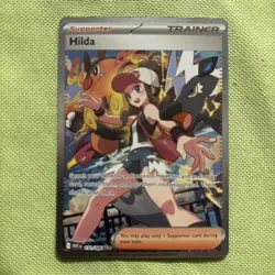 Pokemon TCG Hilda Special Illustration Rare White Flare WHT 171/086 NM - Image 1