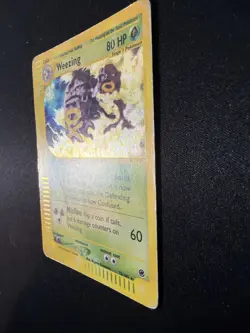 Weezing 032/165 Expedition Base Set Holo Ultra Rare Pokemon TCG Nintendo HP - Image 4