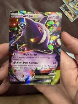 Pokemon Gengar EX 34/119 XY Phantom Forces Ultra Rare Full Art Holo - English - Image 1