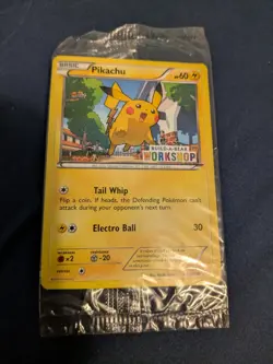 Pokemon TCG Pikachu Build-A-Bear Workshop Promo Sealed - Image 1