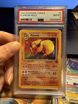 1999 Pokemon Jungle Eeveelution PSA 6/7/8 Holo Set Consecutive Certs WOTC Slabs - Image 3