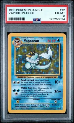 1999 Pokemon Jungle Eeveelution PSA 6/7/8 Holo Set Consecutive Certs WOTC Slabs - Image 5