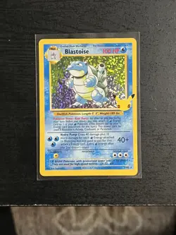 Blastoise Celebrations: Classic Collection 2/102 Holofoil Near Mint - Image 1