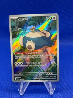 Pokemon Scarlet & Violet 151 ETB Snorlax 051 Promo NM - Image 1