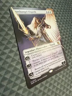MTG Archangel Elspeth #0320 Borderless Mythic March of the Machine (MOM) - Image 2