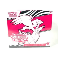 NEW Pokemon TCG Scarlet & Violet White Flare Elite Trainer Box Sealed - Image 1