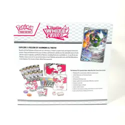 NEW Pokemon TCG Scarlet & Violet White Flare Elite Trainer Box Sealed - Image 2