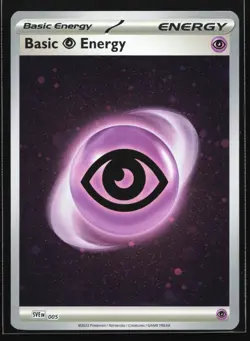 Pokemon Psychic Energy SVE 005 Scarlet & Violet 151 Cosmos Holo NM - Image 1