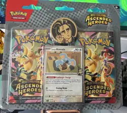 Pokemon TCG Mega Evolution Ascended Heroes 2 Pack Larry Komala Blister Pack - Image 1