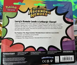 Pokemon TCG Mega Evolution Ascended Heroes 2 Pack Larry Komala Blister Pack - Image 3