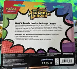 Pokemon TCG Mega Evolution Ascended Heroes 2 Pack Larry Komala Blister Pack - Image 4