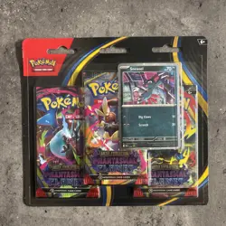 Pokemon TCG | Phantasmal Flames Triple Blister Pack Weavile & Sneasel New - Image 3
