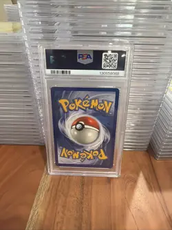 PSA 7 Moltres Holo 1999 Pokemon Fossil Set #12 WOTC Unlimited NM - Image 3
