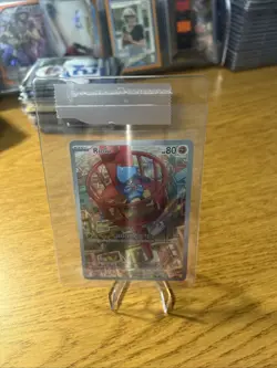 Pokemon Mega Evolution Black Star Promo Full Art Holo Riolu 010 - - Image 1