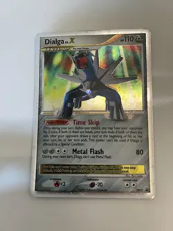 Pokemon Dialga LV.X DP37 Diamond & Pearl Holo Promo Level Up 110 HP - Image 1