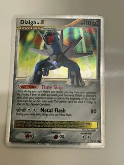 Pokemon Dialga LV.X DP37 Diamond & Pearl Holo Promo Level Up 110 HP - Image 2