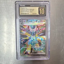 Pokemon Dragapult ex 221/187 Terastal Fest Special Art Rare Holo CGC 10 Japanese - Image 1