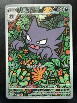 Pokemon Haunter Mega Evolution 027 Illustration Rare Holo Battle Deck Promo (NM) - Image 1