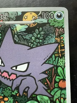 Pokemon Haunter Mega Evolution 027 Illustration Rare Holo Battle Deck Promo (NM) - Image 3