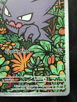 Pokemon Haunter Mega Evolution 027 Illustration Rare Holo Battle Deck Promo (NM) - Image 5