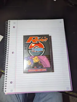 Pokemon Team Rocket Trouble Theme Deck Factory Sealed 742818061803 - Image 1