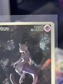 Pokemon Mewtwo 2023 scarlet & violet: Black Star Promo #SVP052 - Image 5