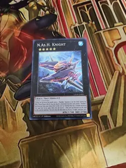 N.As.H. Knight - LED9-EN003 - Super Rare - 1st Edition NM Yugioh - Image 1