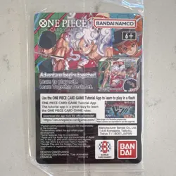 Bandai One Piece CCG Monkey.D.Luffy Promo Holo Card US Voyage P-055 - Image 2