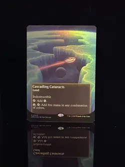 Cascading Cataracts #0050 EOS R (Borderless) (FOIL) - Edge of Eternities - Image 1