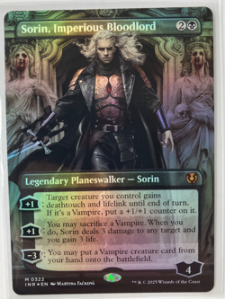 Sorin, Imperious Bloodlord (Borderless) Innistrad Remastered Foil - Image 1