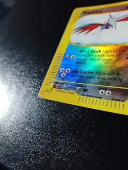 POKEMON card EXPEDITION REVERSE-HOLO SKARMORY 27/165 Exc- ENG no charizard - Image 4