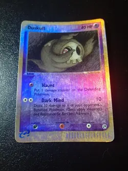 POKEMON card EX Sandstorm DUSKULL REVERSE 62/100 exc+ eng no charizard no psa - Image 2