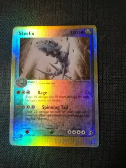 Pokemon card Steelix Sandstorm 23/100 Good eng holo no psa no bgs - Image 1