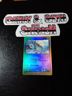 POKEMON card EX DRAGO HORSEA REVERSE 58/97 exc++ Eng - Image 1