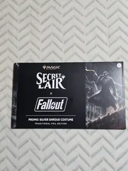 Magic The Gathering Secret Lair Fallout Silver Shroud Costume Promo - Image 1