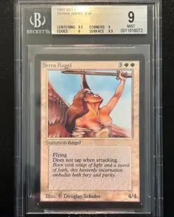 Magic the Gathering MTG Serra Angel Limited Beta BGS 9 Mint - Image 1