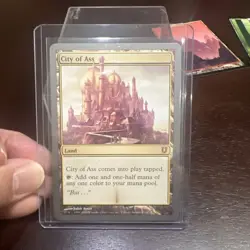 Magic The Gathering Unhinged InComplete Partial Set 131/140 MTG City Of Ass NM - Image 2