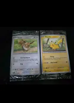 Pokemon Together Pikachu & Eevee Pokepost Promo Sealed Set Cards English 🔥 - Image 1