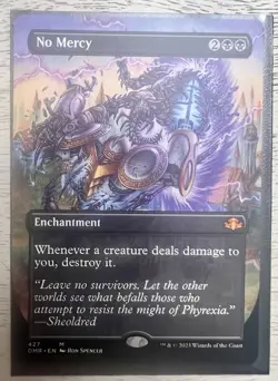 No Mercy Dominaria Remastered Mythic Enchantment Regular 427 Black 2023 MTG NM - Image 1