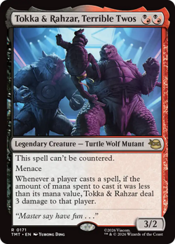 Tokka & Rahzar, Terrible Twos (FOIL) x1 - MTG TMT #171 - Image 1