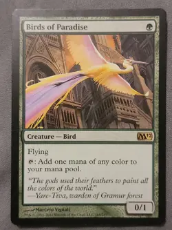 MTG Birds of Paradise Magic 2012 165/249 Regular Rare - Image 1