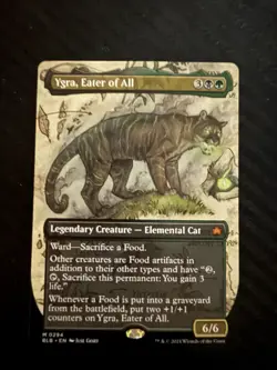 Ygra, Eater of All (Borderless) Bloomburrow Regular - Image 1