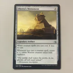 MTG AKH 233 Oketra's Monument Amonkhet Regular NM - Image 1