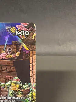 Trouble In Paris Borderless Magic Mtg Teenage Mutant Ninja Turtles Mythic - Image 3