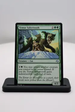 1x Temur Sabertooth NM Fate Reforged (FRF) MTG Magic the Gathering - Image 1