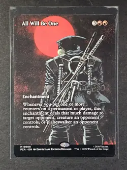 MTG All Will Be One (Borderless) Non-foil M 0008 Teenage Mutant Ninja Turtles - Image 1