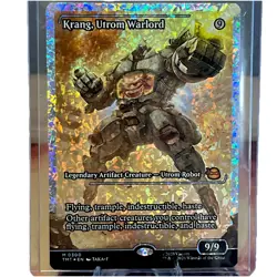 Krang, Utrom Warlord (Showcase) (Fracture Foil) **FREE SHIPPING** - Image 1