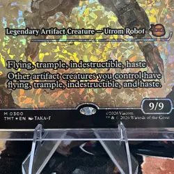 Krang, Utrom Warlord (Showcase) (Fracture Foil) **FREE SHIPPING** - Image 2