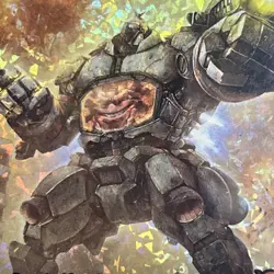 Krang, Utrom Warlord (Showcase) (Fracture Foil) **FREE SHIPPING** - Image 3