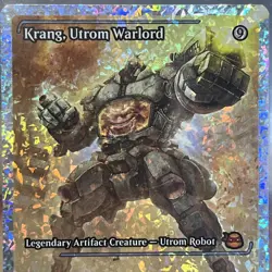 Krang, Utrom Warlord (Showcase) (Fracture Foil) **FREE SHIPPING** - Image 4